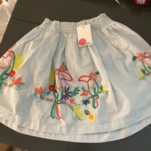 Mini Boden skirt. Size 6-7. Brand new, still with tags attached.